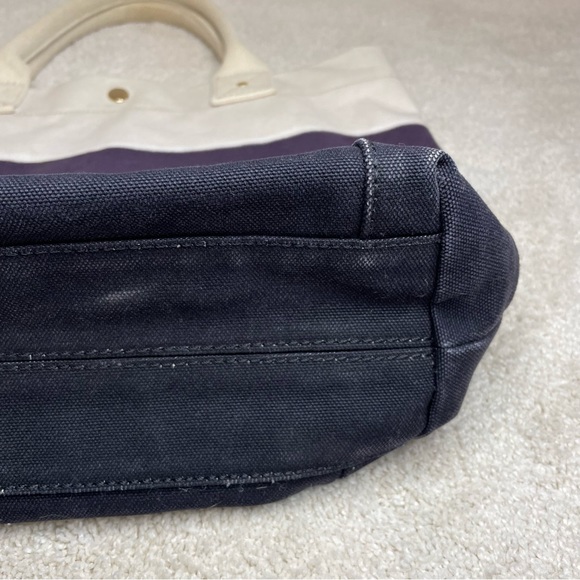 J. Crew Tote Bag Tie Dye Stripes Canvas Beach Bohemian - Picture 8 of 17